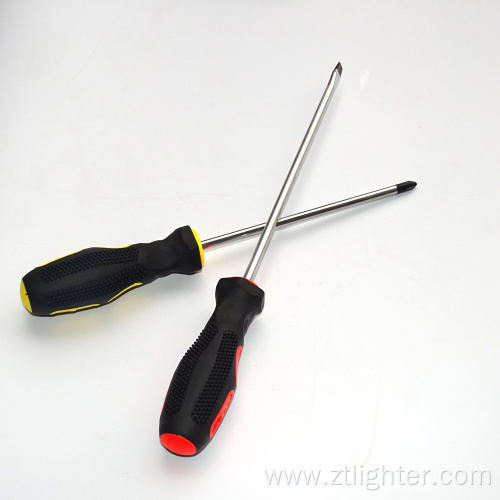 Multifunctional mini pocket insulated magnetic phillips two way screwdriver